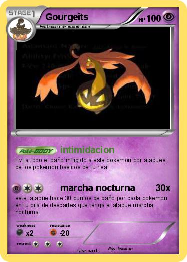 Pokemon Gourgeits