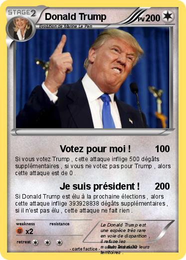 Pokemon Donald Trump