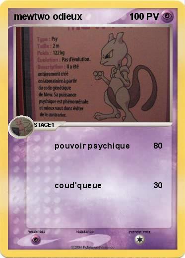 Pokemon mewtwo odieux