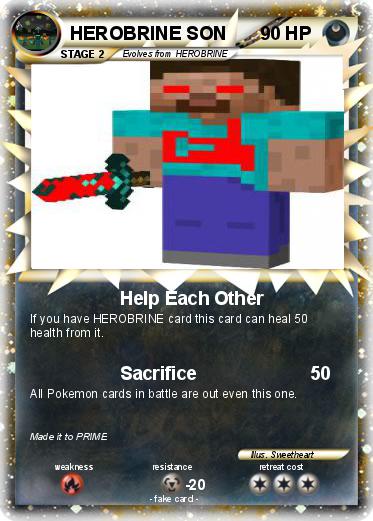 Pokemon HEROBRINE SON