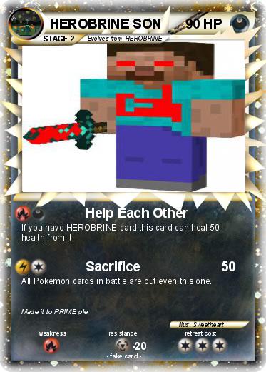Pokemon HEROBRINE SON