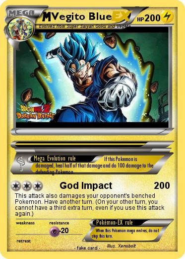 Pokemon Vegito Blue