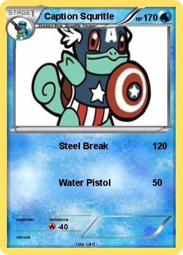 Pokemon Caption Squritle