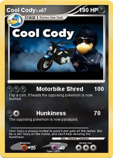 Pokemon Cool Cody