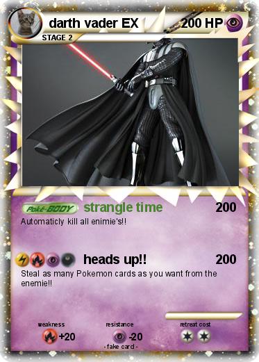 Pokemon darth vader EX