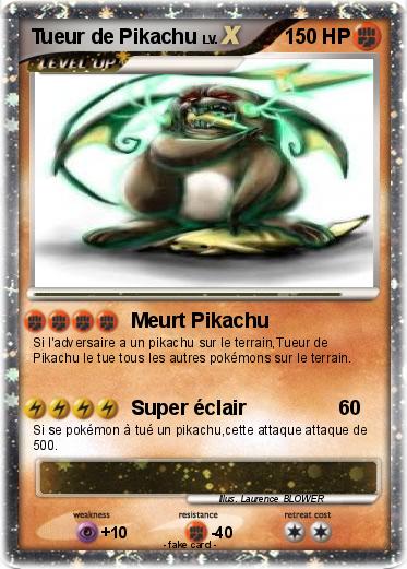 Pokemon Tueur de Pikachu