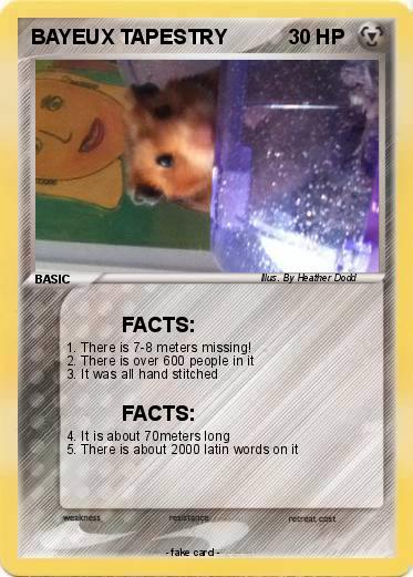 Pokemon BAYEUX TAPESTRY