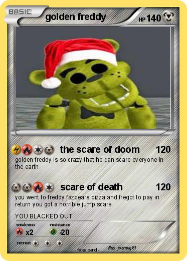 Pokemon golden freddy