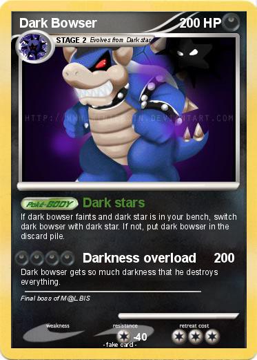 Pokemon Dark Bowser