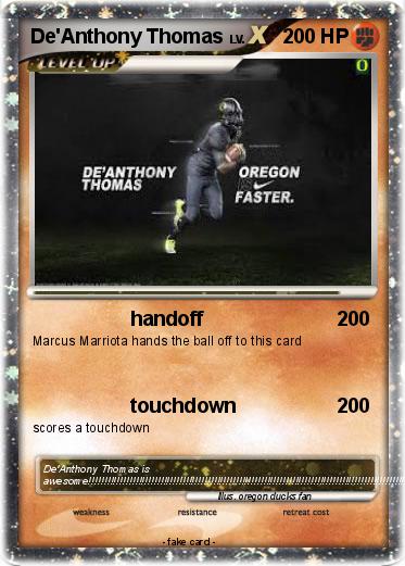 Pokemon De'Anthony Thomas