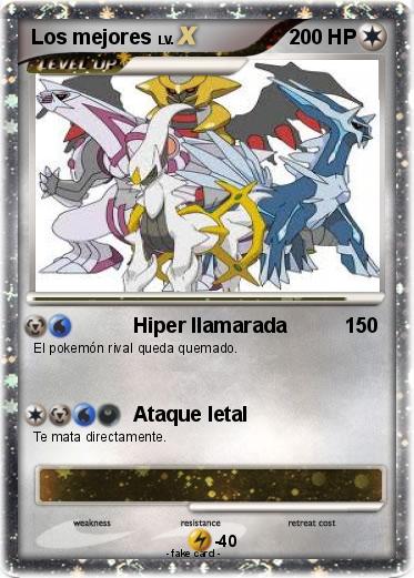 Pokemon Los mejores