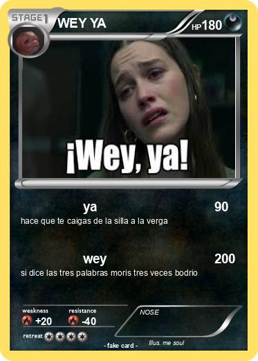 Pokemon WEY YA