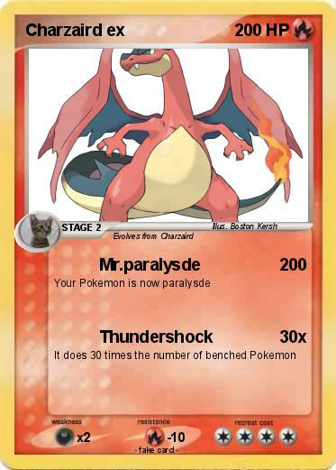 Pokemon Charzaird ex