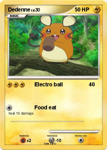 Pokemon Dedenne