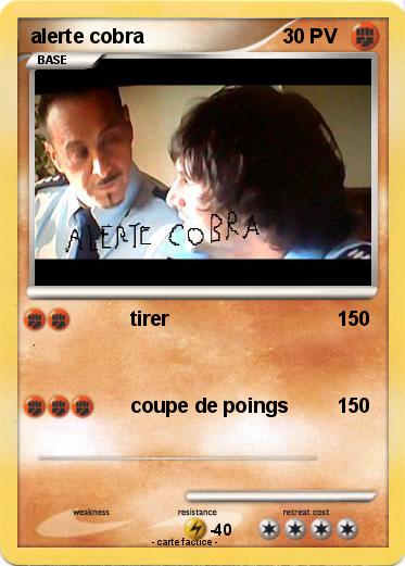 Pokemon alerte cobra