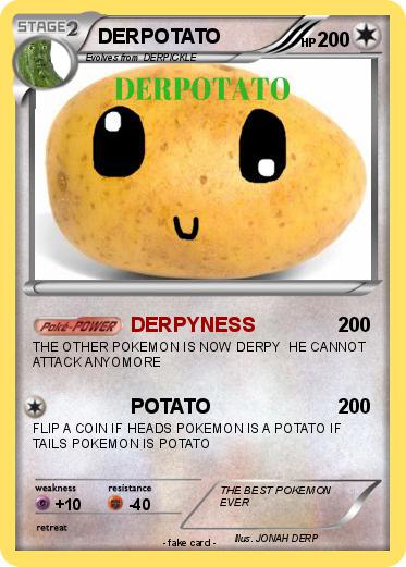 Pokemon DERPOTATO