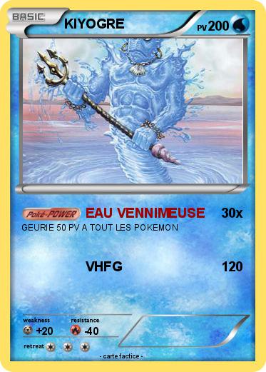 Pokemon KIYOGRE
