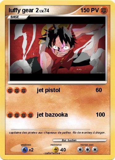 Pokemon luffy gear 2