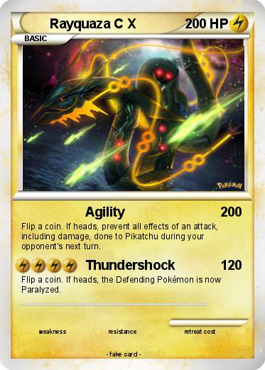 Pokemon Rayquaza C X
