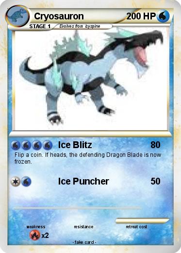 Pokemon Cryosauron