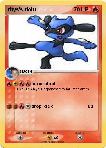 Pokemon rhys's riolu