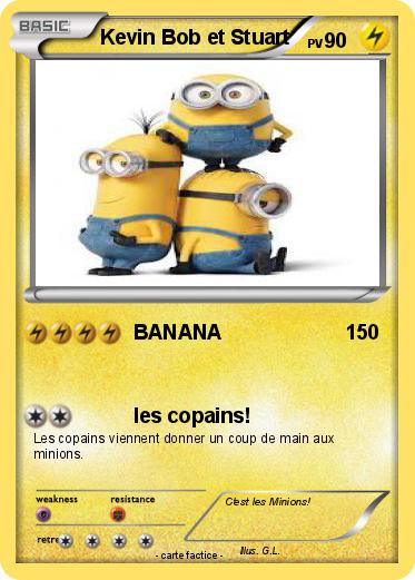 Pokemon Kevin Bob et Stuart