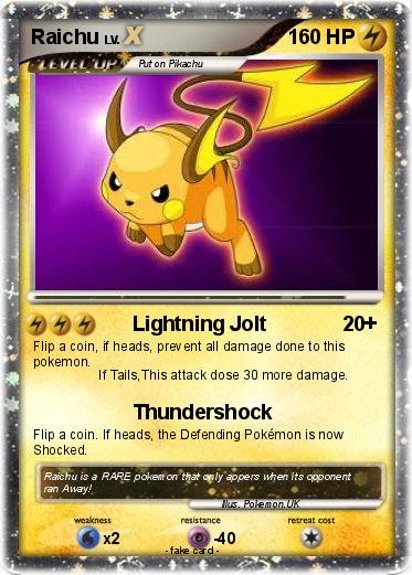 Pokemon Raichu