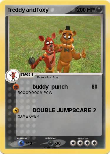 Pokemon freddy and foxy