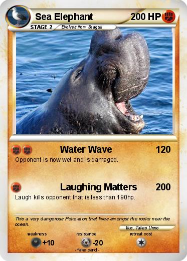 Pokemon Sea Elephant