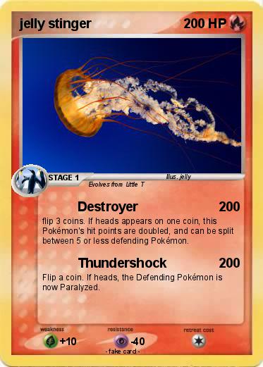 Pokemon jelly stinger