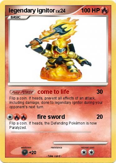Pokemon legendary ignitor