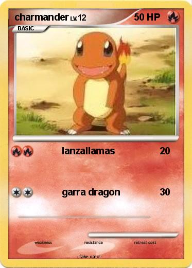 Pokemon charmander
