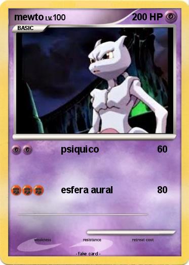 Pokemon mewto