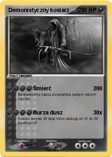 Pokemon Demonistyczny kosiarz