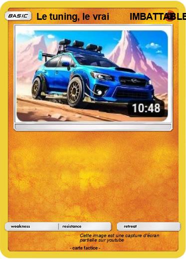 Pokemon Le tuning, le vrai