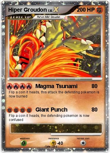 Pokemon Hiper Groudon