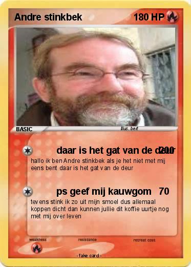 Pokemon Andre stinkbek