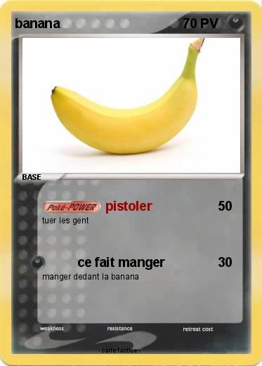 Pokemon banana