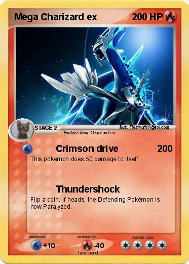 Pokemon Mega Charizard ex