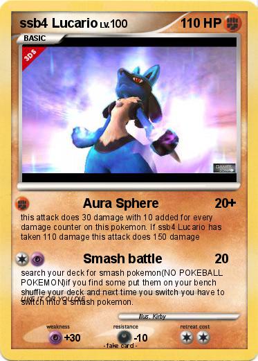 Pokemon ssb4 Lucario