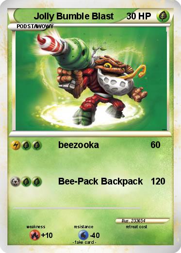 Pokemon Jolly Bumble Blast