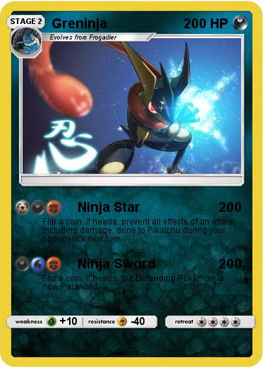Pokemon Greninja
