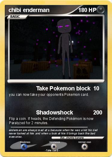 Pokemon chibi enderman