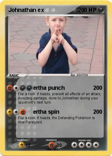 Pokemon Johnathan ex