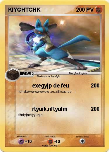 Pokemon KIYGHTGHK