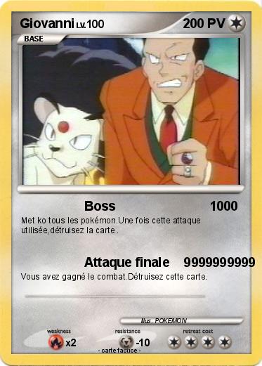 Pokemon Giovanni
