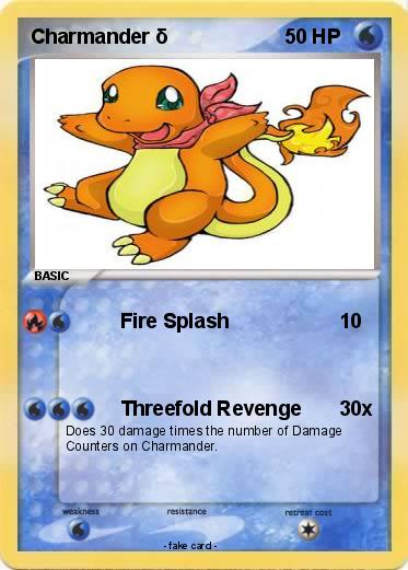 Pokemon Charmander δ