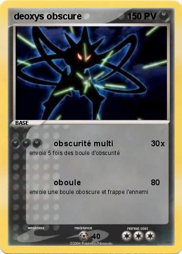 Pokemon deoxys obscure