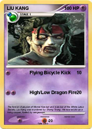 Pokemon LIU KANG