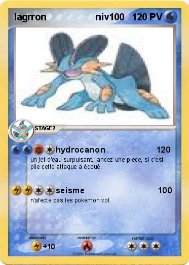 Pokemon lagrron                   niv100